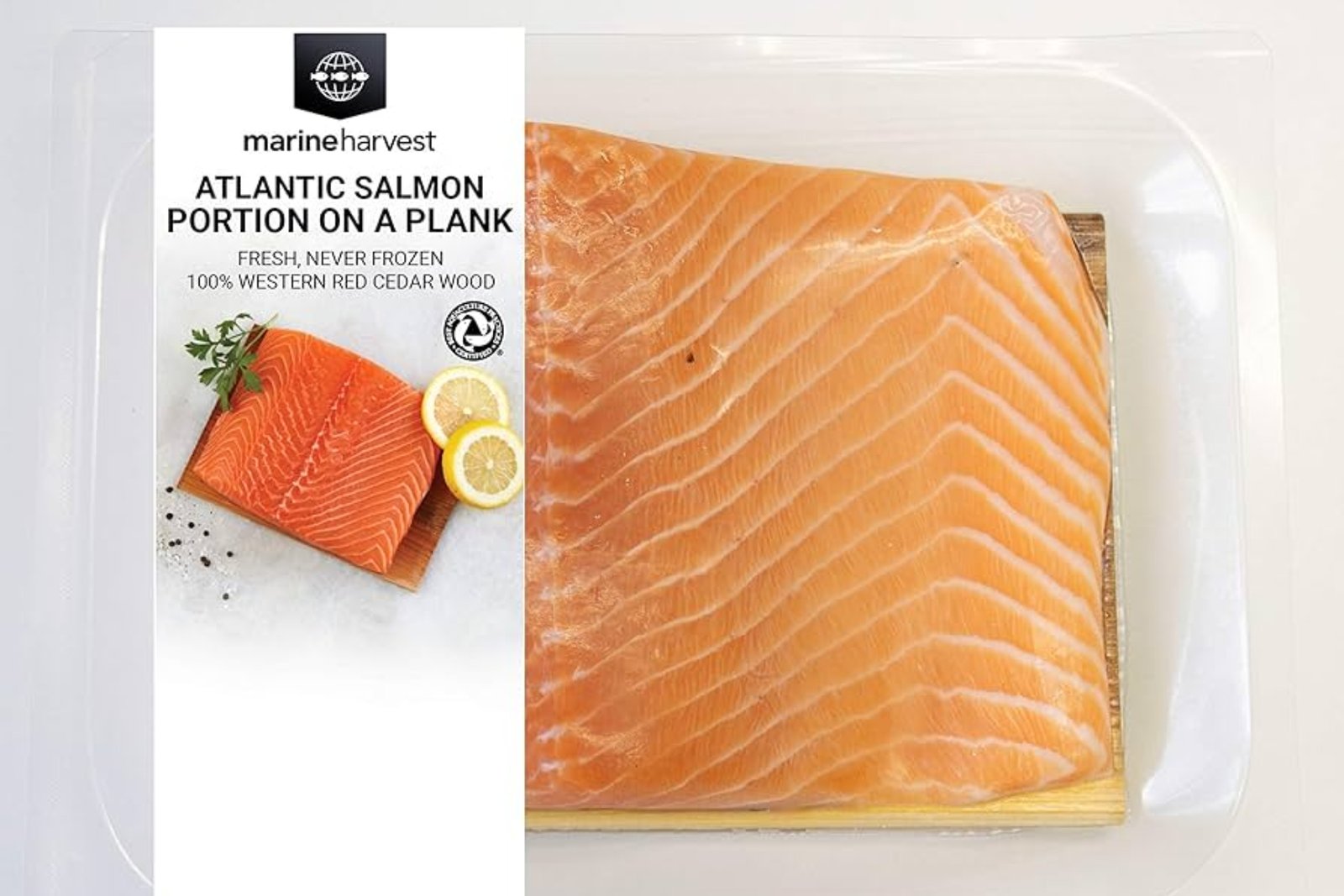 Marketside Skin-On Atlantic Salmon Fillet